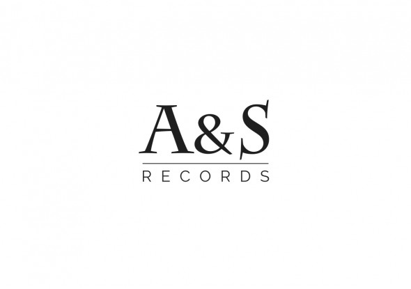 A&S Records Logo White
