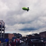 Why was there an Aphex Twin blimp patrolling London yesterday?